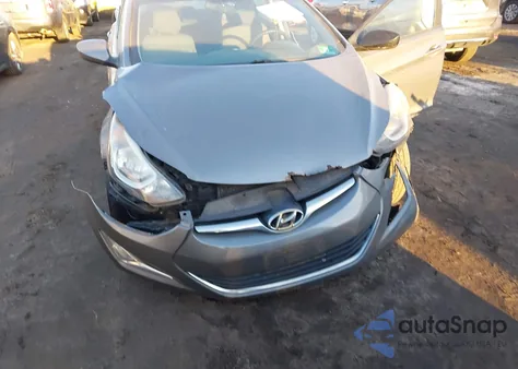 2014 Hyundai Elantra Se z USA, uszkodzony, nr VIN 5NPDH4AEXEH484345